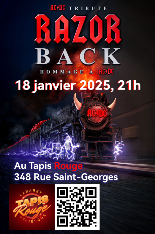 RazorBack à Saint-Jérôme | 18 janvier